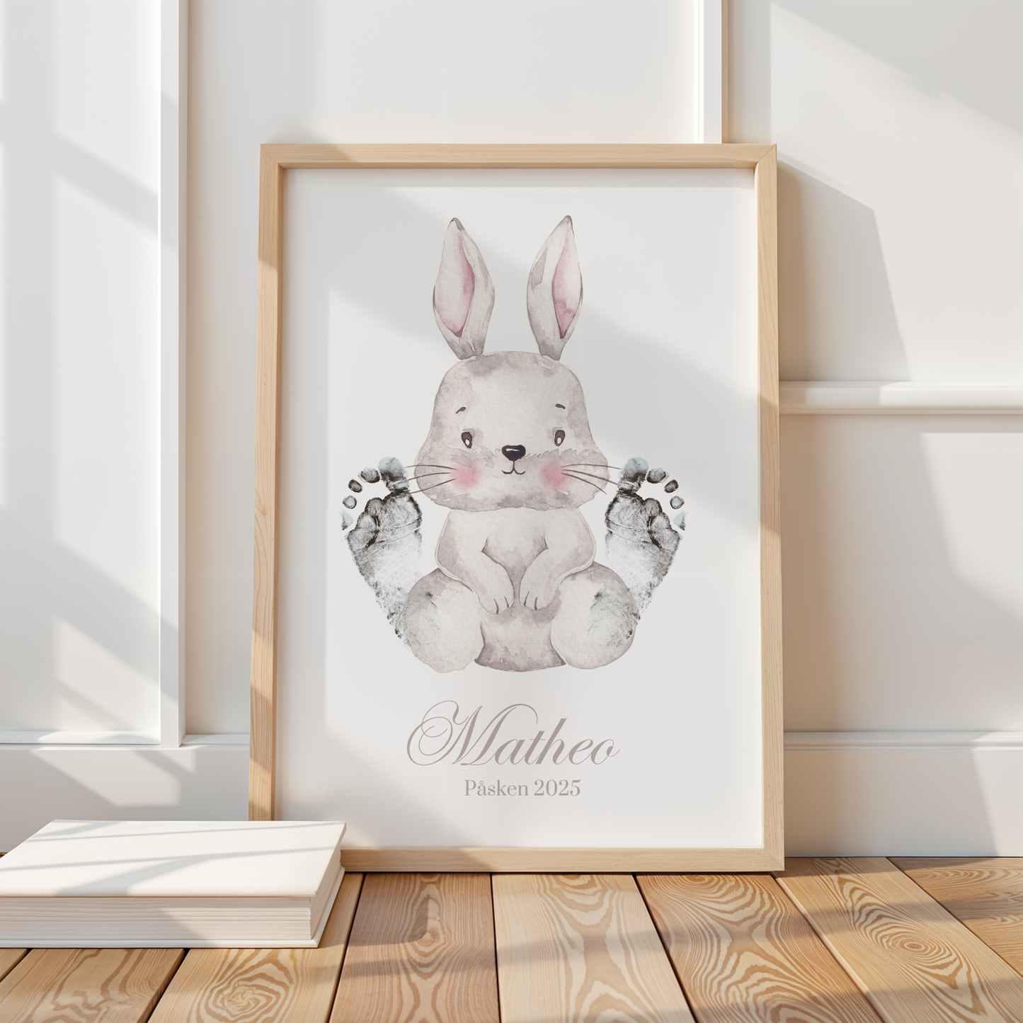 DIY-plakat med påskemotiv