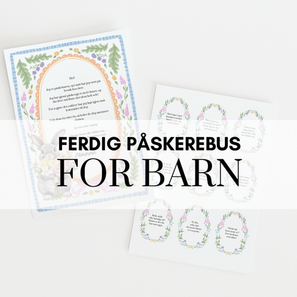 Påskerebus for barn