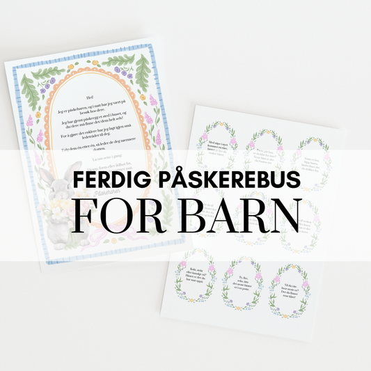 Påskerebus for barn